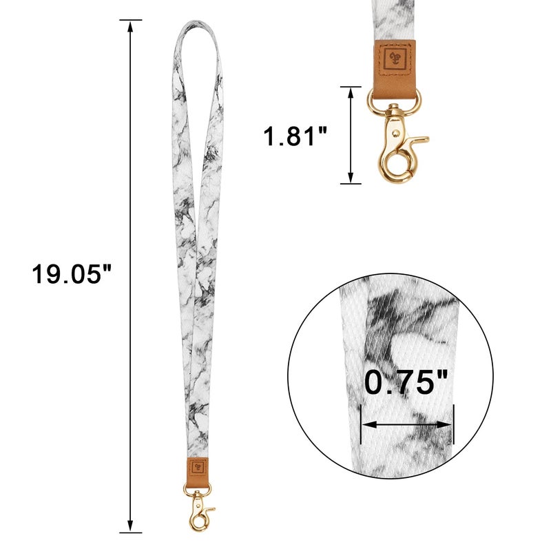 MNGARISTA Lanyard for Keys, Cool Neck Strap Key Chain Holder, Long Lanyard for ID Badges Wallet - Image 2